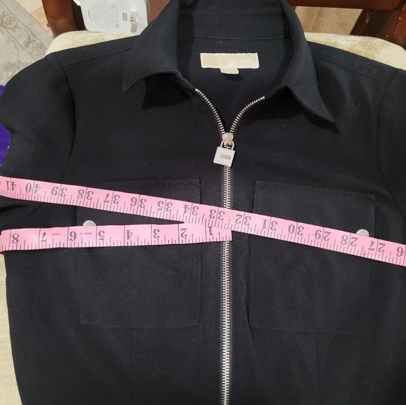 MICHAEL MICHAEL KORS zip-front shirt dress - Picture 4 of 11
